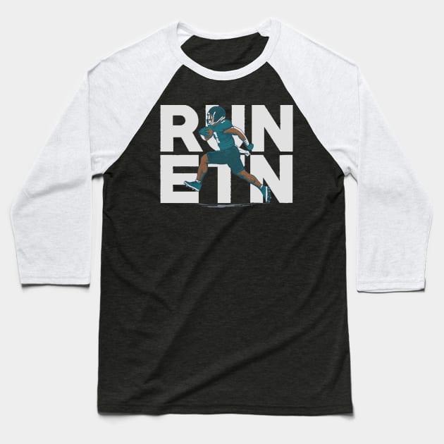 Travis Etienne Run ETN Baseball T-Shirt by Chunta_Design